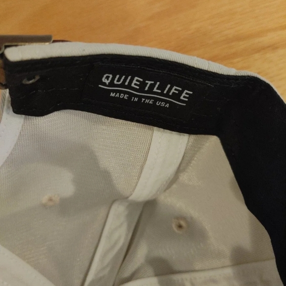 Quiet Life Hat in Stone/Navy - Picture 4 of 6